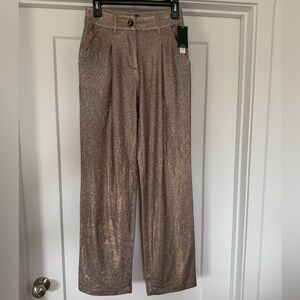 Wild Fable Metallic Bronze Pants